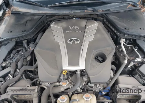 2017 Infiniti Q50 3.0T Red Sport 400 from USA, damaged, VIN JN1FV7AP0HM850041